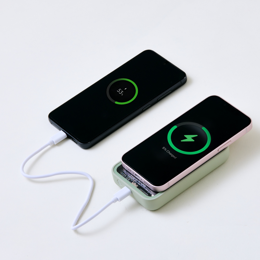 슈틸루스터 퀵차지 슬림핏 고속 맥세이프 보조배터리 10000mAh ST-PBM10000 - 상세 이미지 2