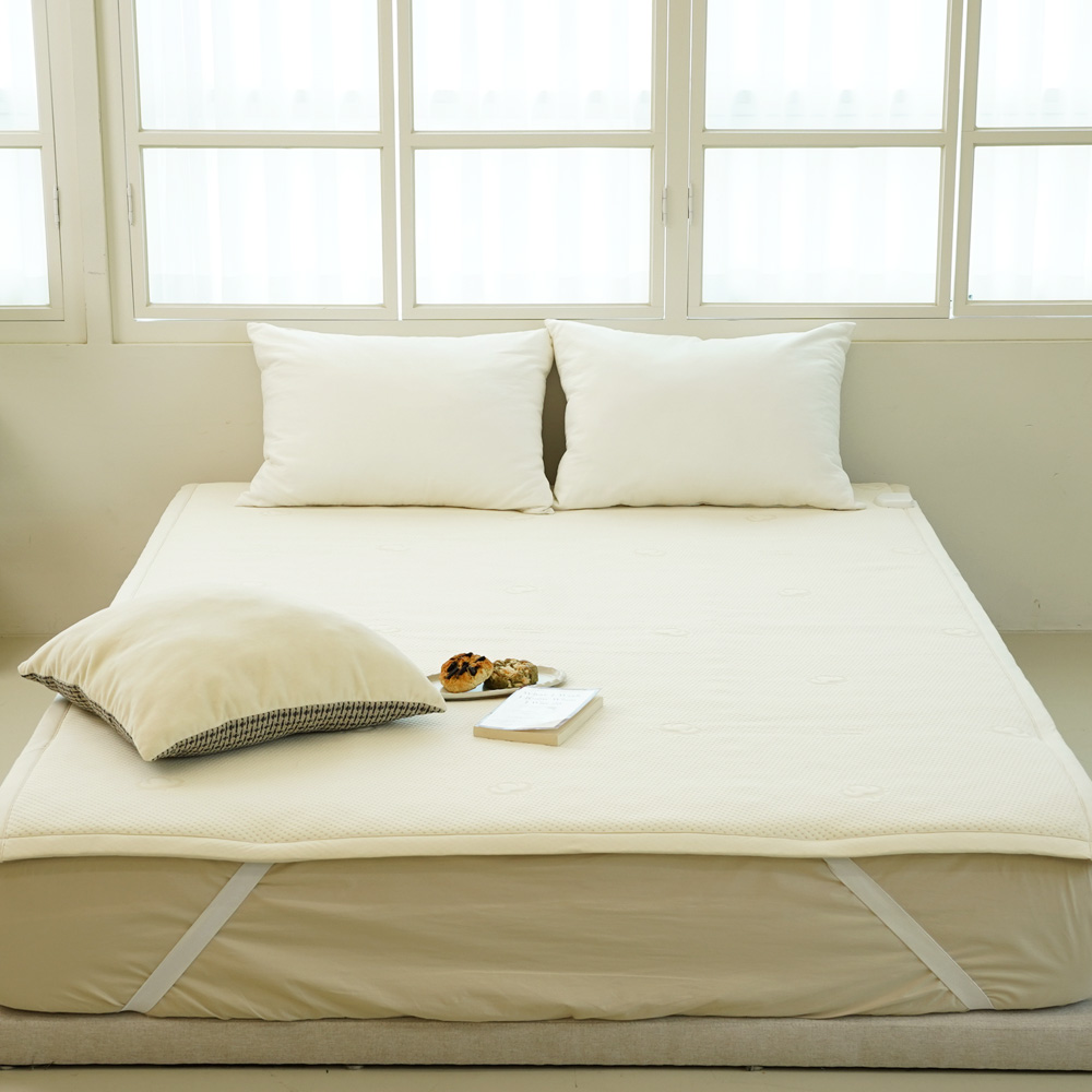 이노크아든 오가닉 순면 EMF 카본 탄소매트 전기장판 전기요 퀸(분리난방)