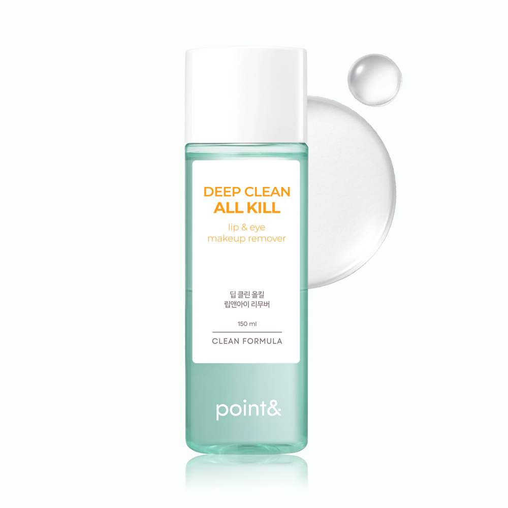 [네이버 단독증정] 포인트앤 딥클린 올킬 립앤아이 저자극 마스카라 리무버 150ml, 3개 - 상세 이미지 3