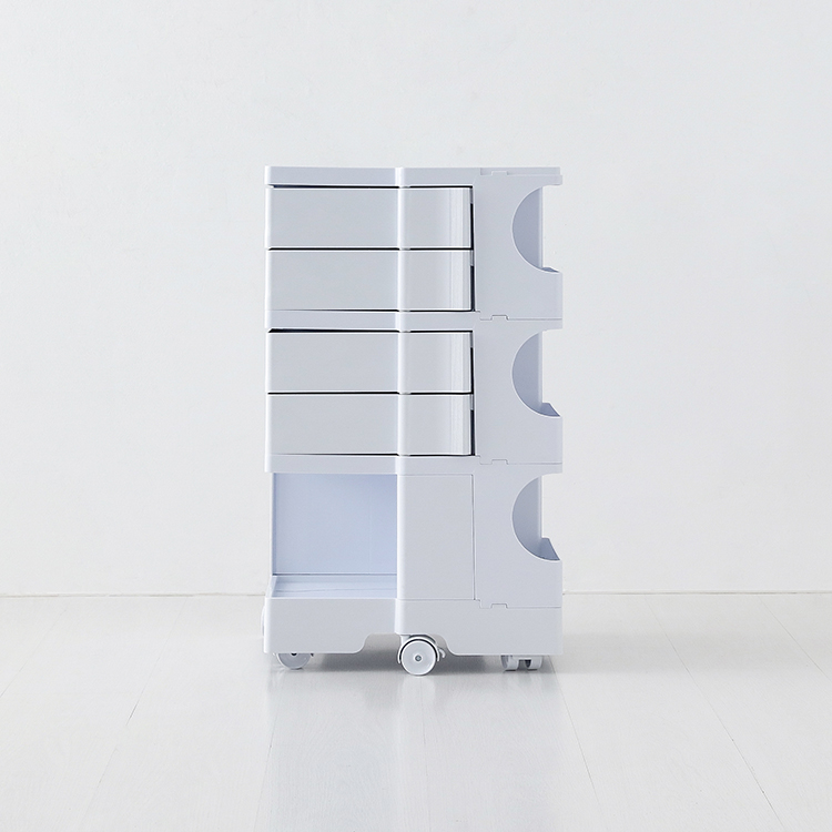 빙그리 회전서랍 트롤리 4단 화이트 9476.1869