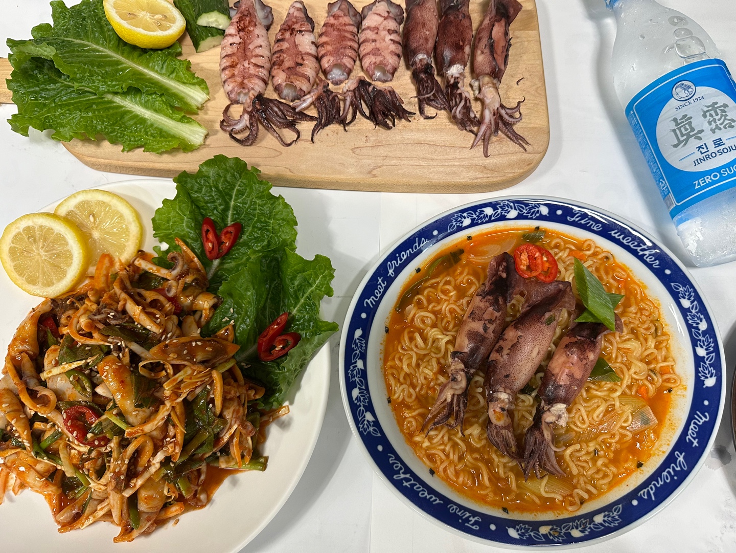 늘초록길목 한입총알한치 오징어 통찜 500g,1kg 15미에서30미 살아있을때 급냉 - 상세 이미지 4