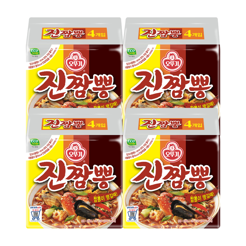 오뚜기 진짬뽕 130g, 16개 : 오뚜기mall