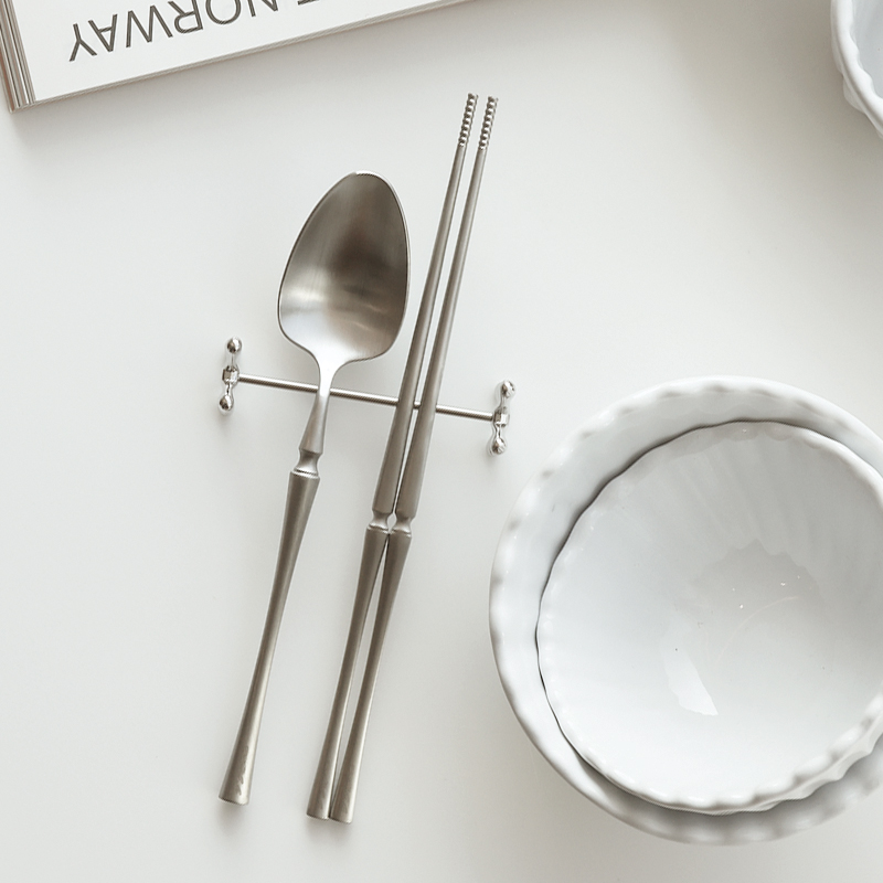 샤토 커트러리 2인/4인 수저세트(숟가락+젓가락)