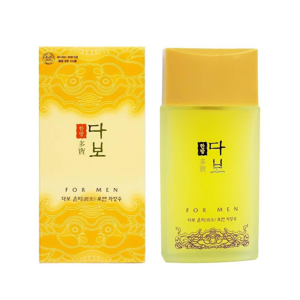 다보 윤미 포맨 자양수 스킨 150ml 옴므 남성 피부 영양 보습 간편 기초 - 상품 이미지