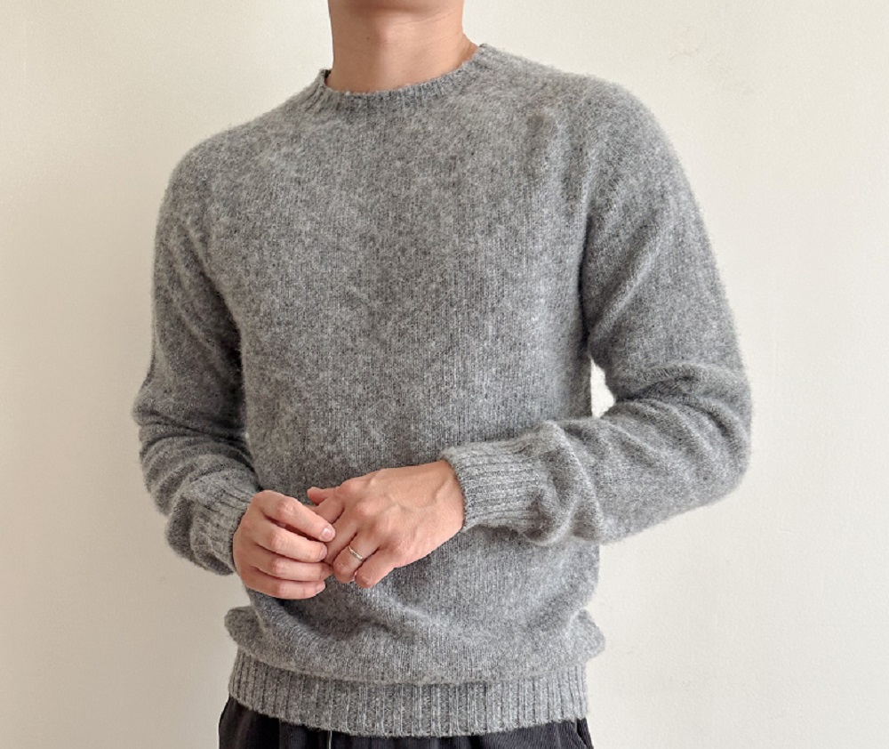 할리오브스코틀랜드 쉐기독 12가지 칼라 니트 스웨터 M3834 7 Shaggy 상세 이미지 5