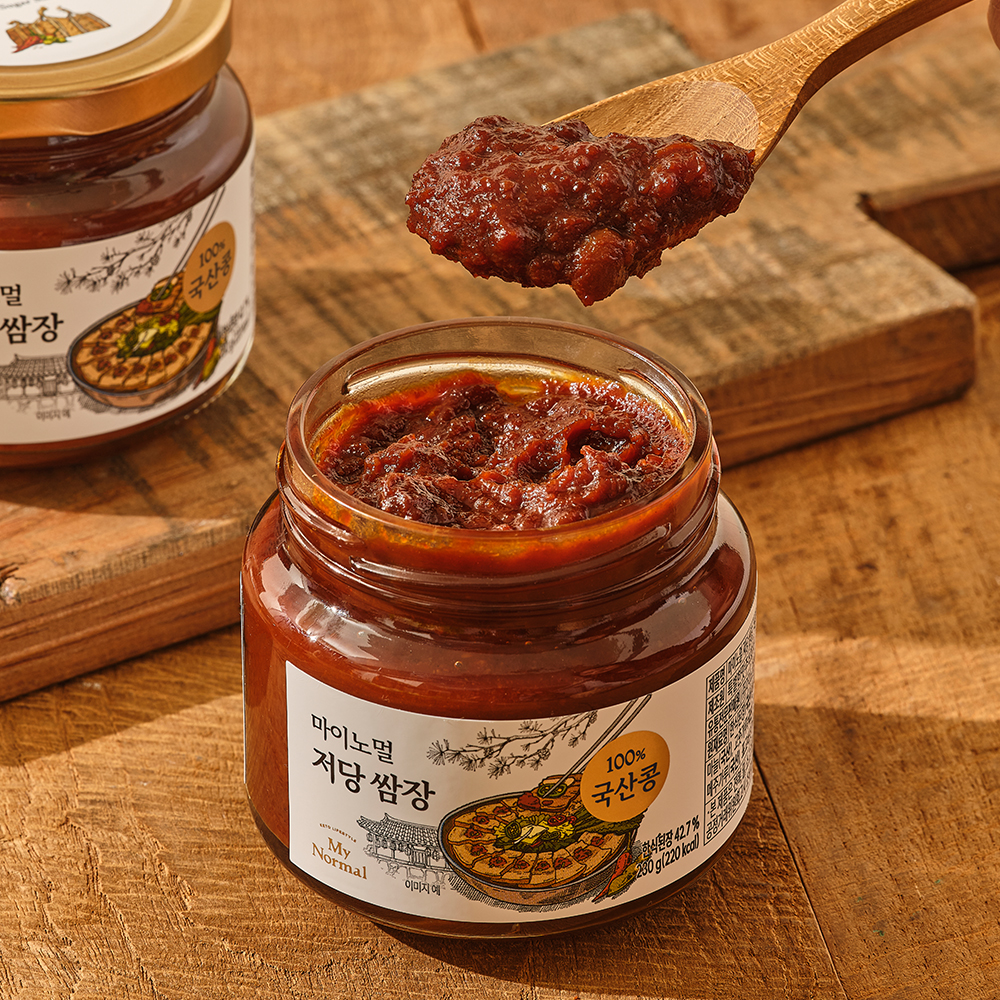 마이노멀 국산 저당 쌈장 230g