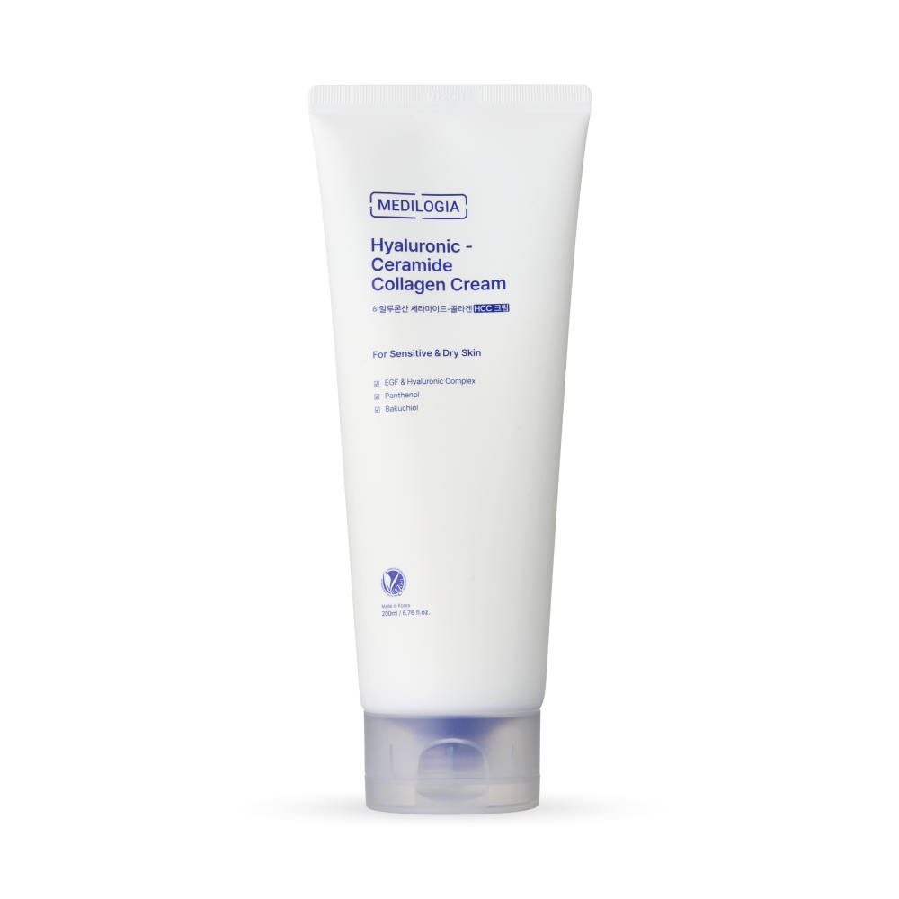 메디로지아 HCC크림 에이치씨씨 노르웨이 빙하수 EGF 히알루론산 200ml - 메인 이미지