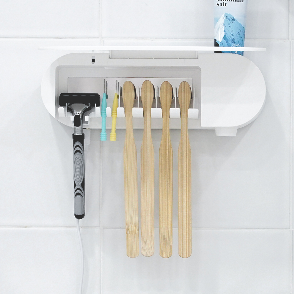 칫솔살균기 가정용 자동살균 히팅 건조 유선 벽걸이형 크리썸