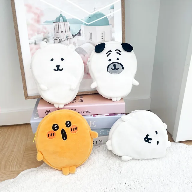 엎드린 담곰이 전신 파우치 농담곰 소품 보관 봉제 굿즈 이미지 7