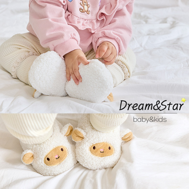 [꿈과별]1+1 쪼꼬미 베이비 니삭스 풋워머 인형양말 겨울덧신 - 상세 이미지 2