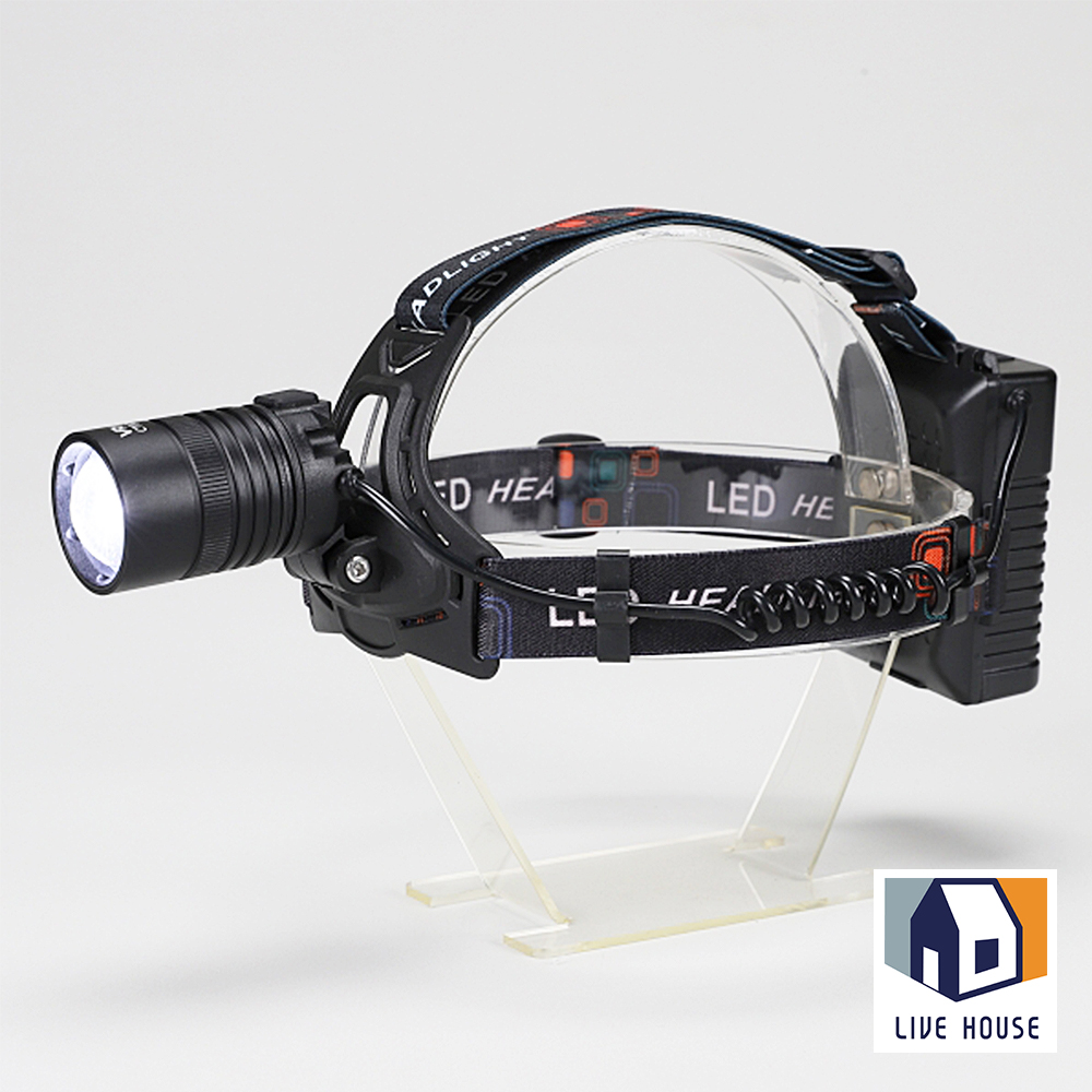 LED 헤드랜턴 충전식 캠핑 캡라이트 등산 낚시용 - 상세 이미지 5
