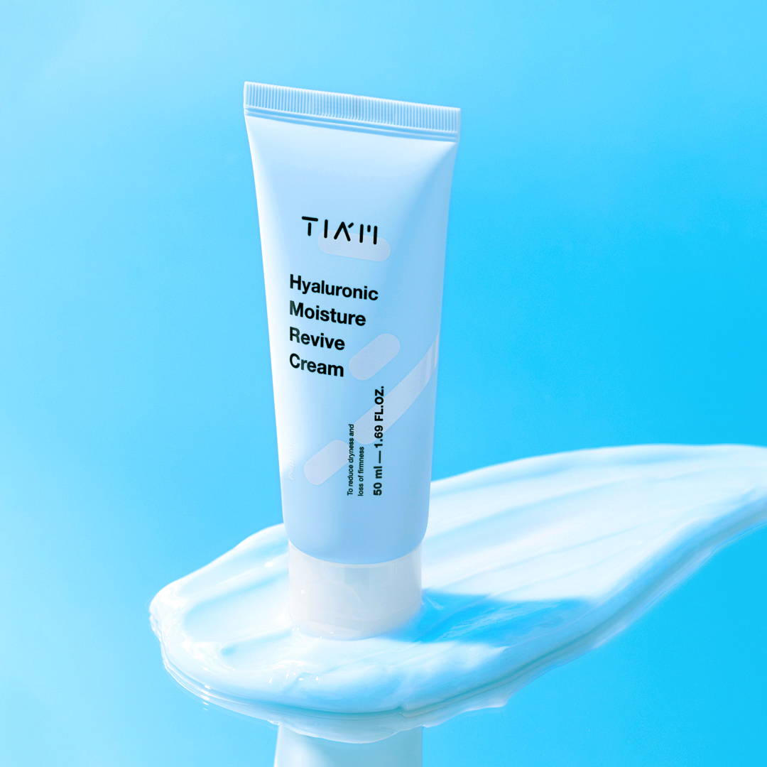 티암 히알루론산 모이스처 리바이브 크림 50ml / 수분진정 촉촉한 고수분 크림 - 상품 이미지