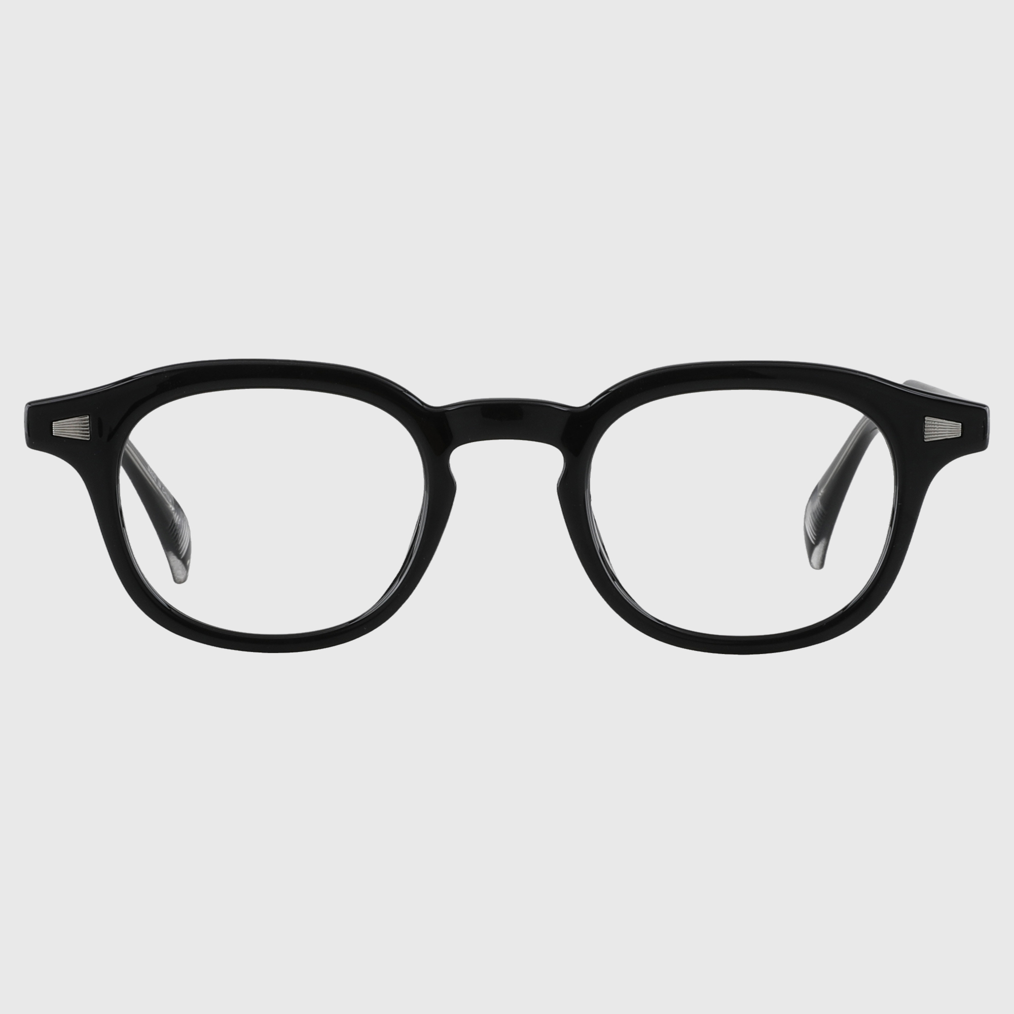 검정뿔테안경 남자 여자 투명 안경테 사각 라운드 블루라이트차단