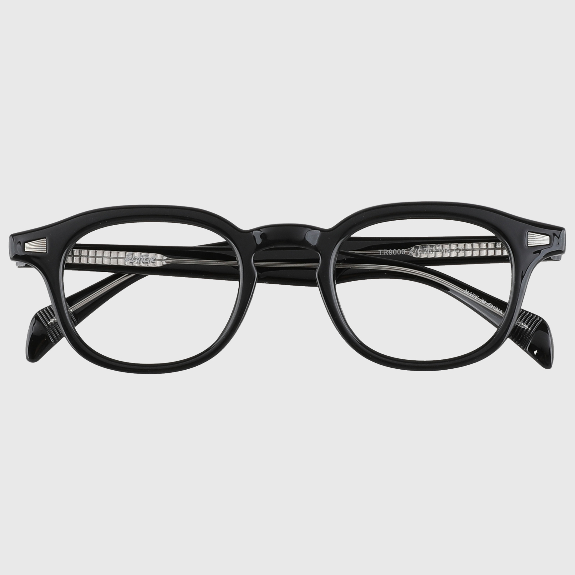 검정뿔테안경 남자 여자 투명 안경테 사각 라운드 블루라이트차단