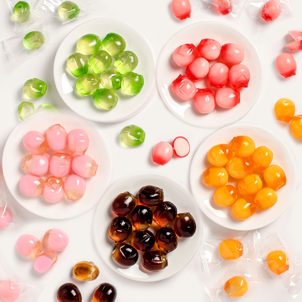 동일식품 까먹는 젤리 믹스 200g x 5가지맛 망고 리치 샤인머스켓 백도복숭아 배도라지