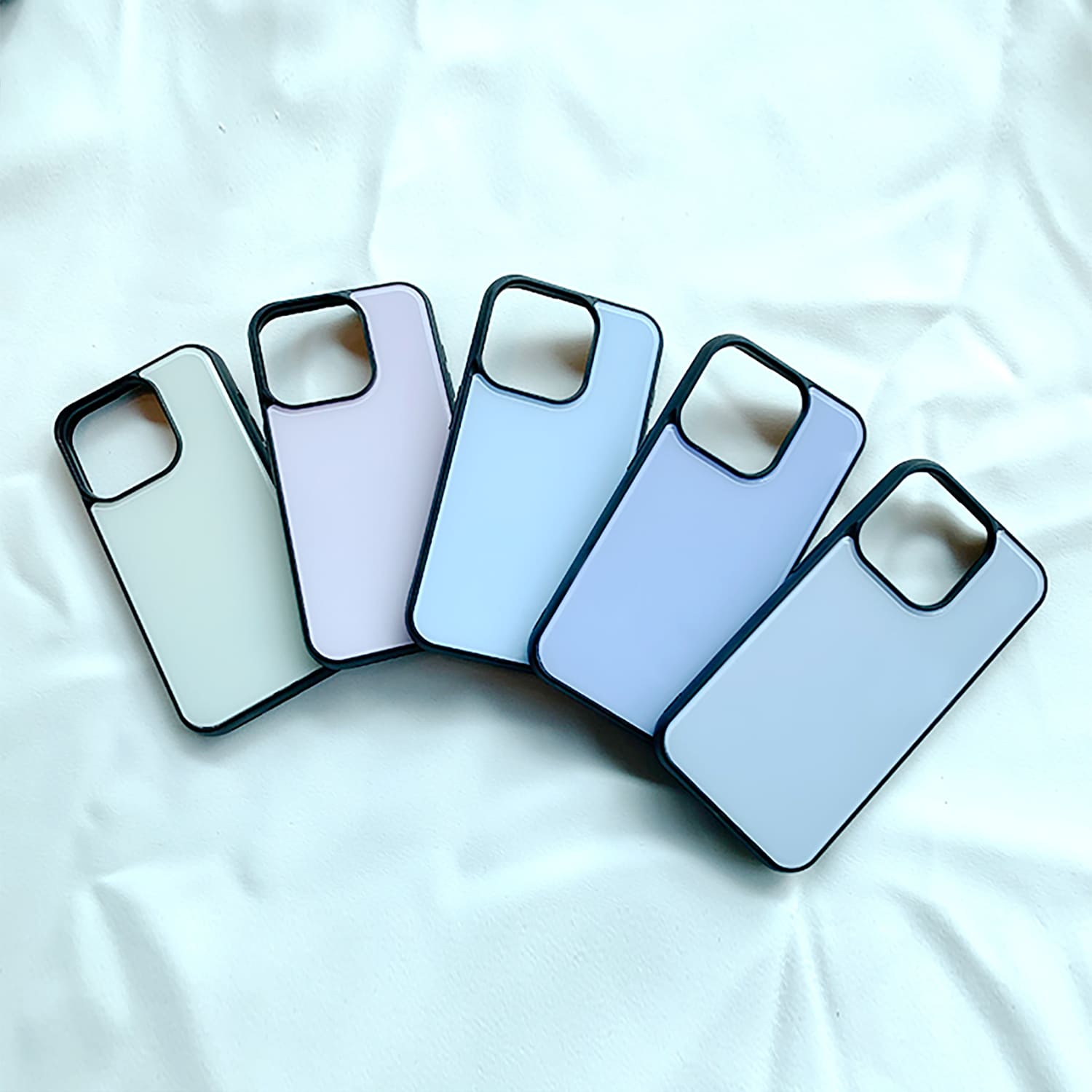 아이폰15 프로 케이스 하드 단색 스웨이드 체리 블라썸 - 상세 이미지 5