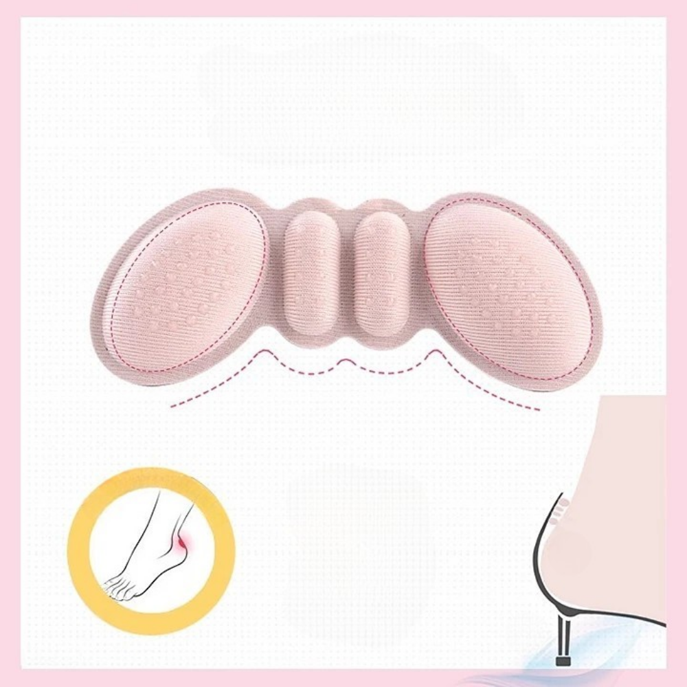 1+1 발 뒤꿈치 패드 운동화 신발 구두 뒷꿈치 까짐 보호 여자구두클때 사이즈 줄이기 - 상세 이미지 4
