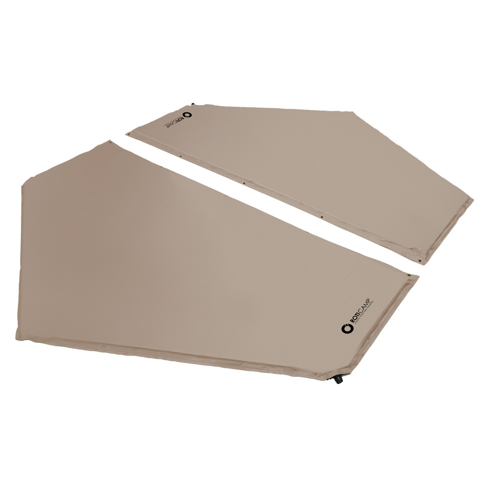 로티캠프 육각 캠핑 자충 에어 매트 휴대용 텐트 매트리스 M, 3cm, 탄