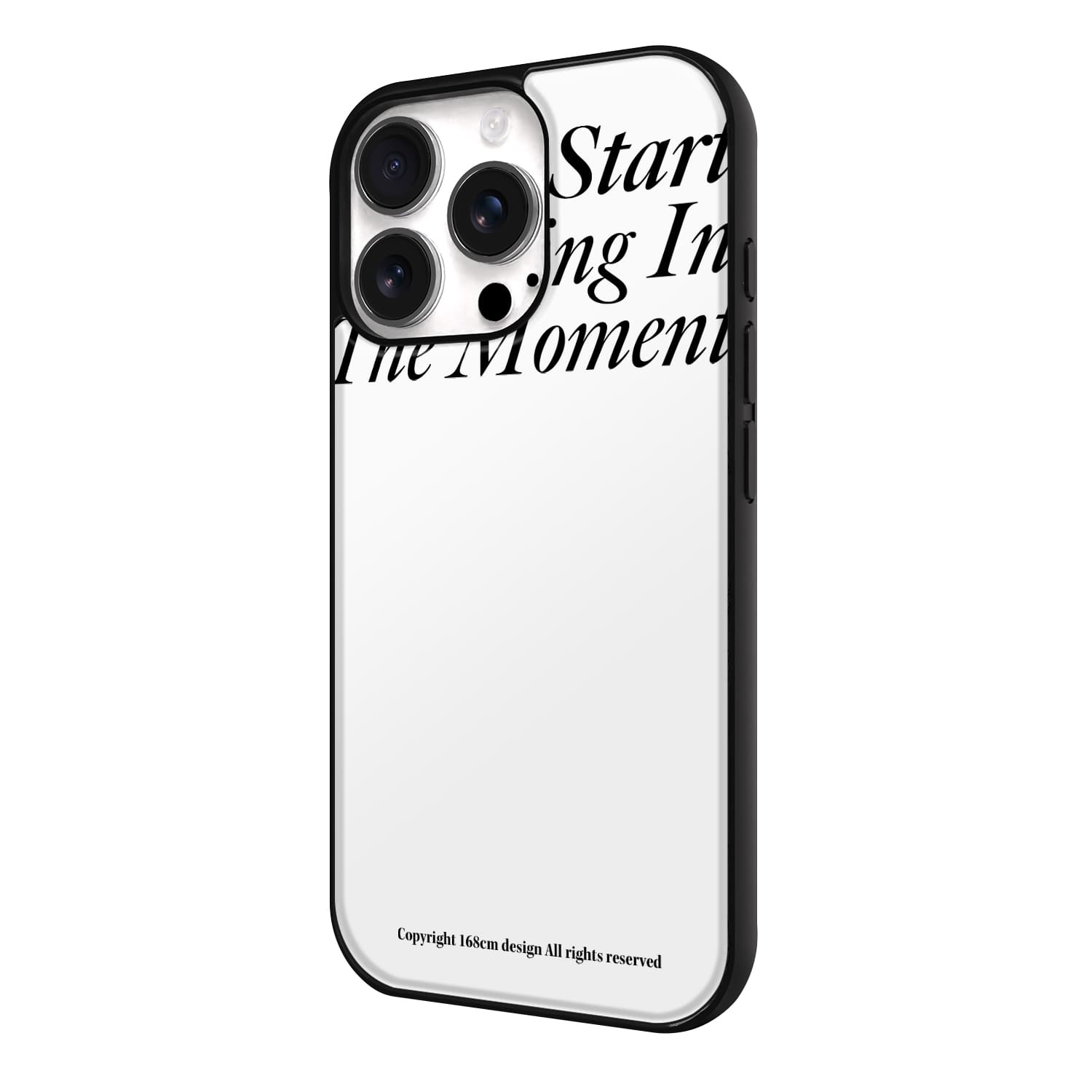 아이폰15 프로 케이스 맥세이프 하드 스웨이드 Start Living 화이트 - 상세 이미지 4