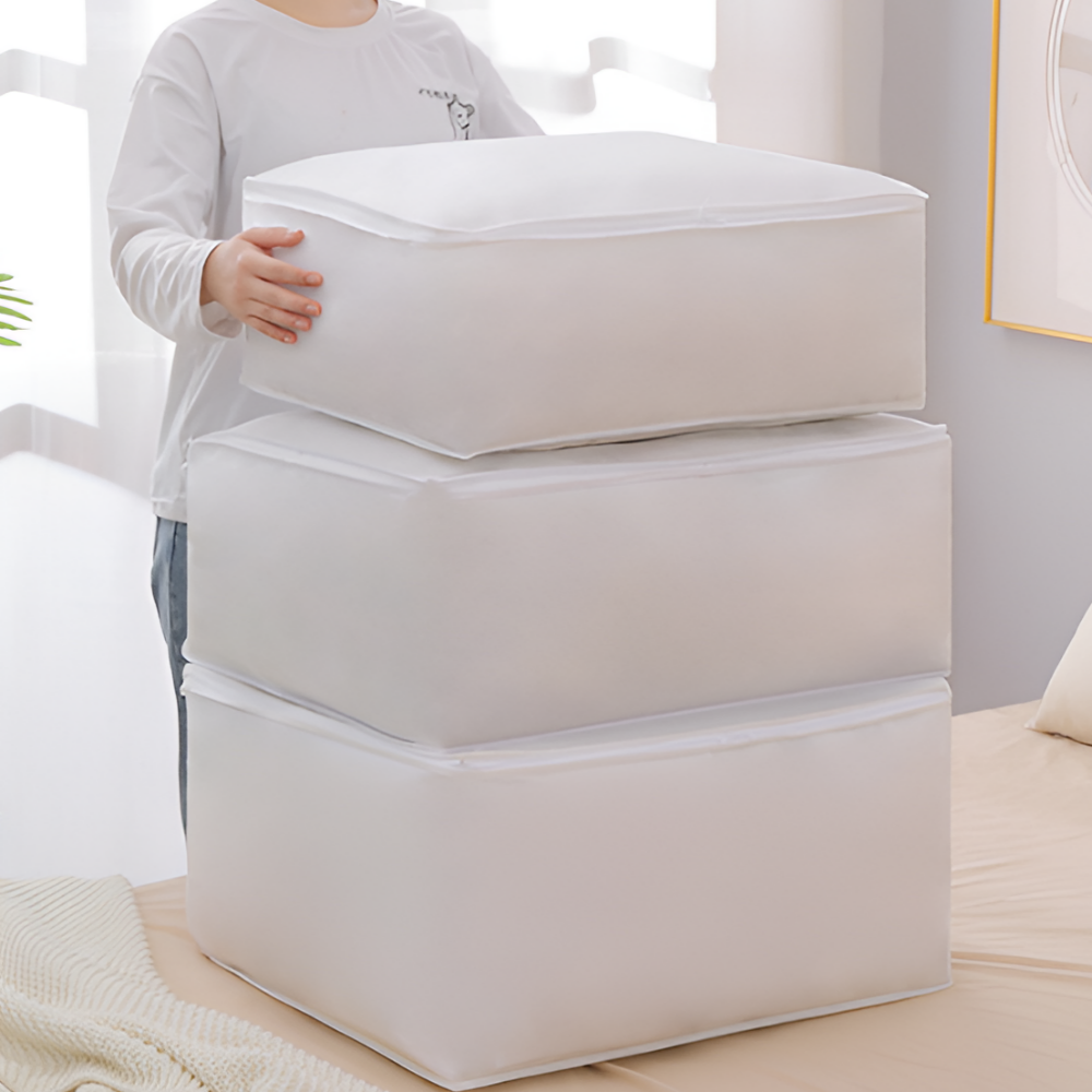이불보관함 이불정리함 옷수납가방 의류정리함 옷정리보관 수납함 - 상세 이미지 4