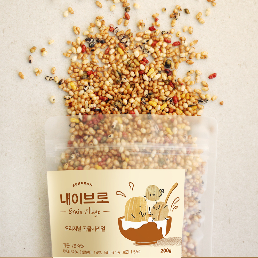 통곡물 시리얼 저당 그래놀라 어린이 시리얼 생그랑 리뷰 건강 간식