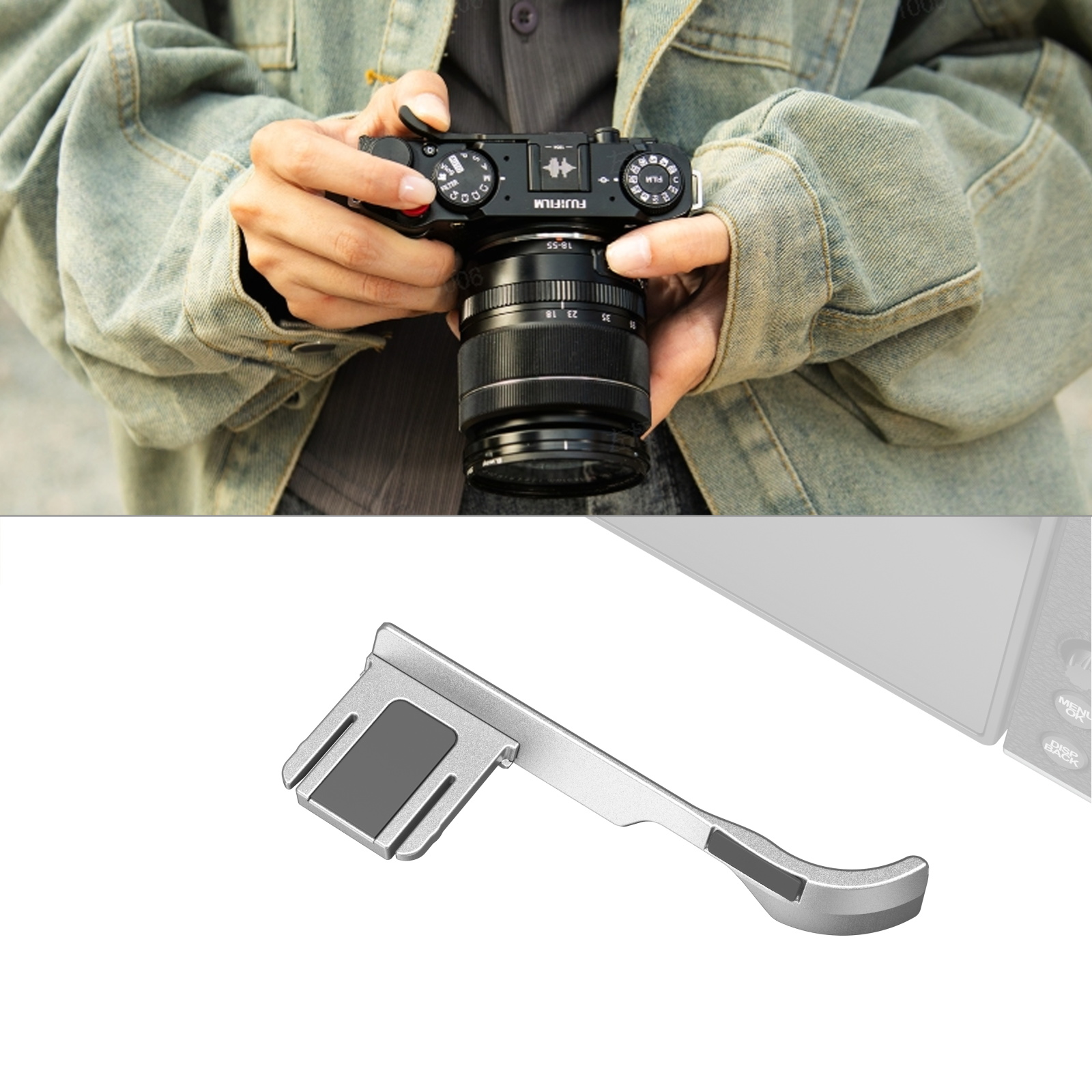 스몰리그 FUJIFILM X-M5용 엄지 그립 4877 4878 - 상세 이미지 3