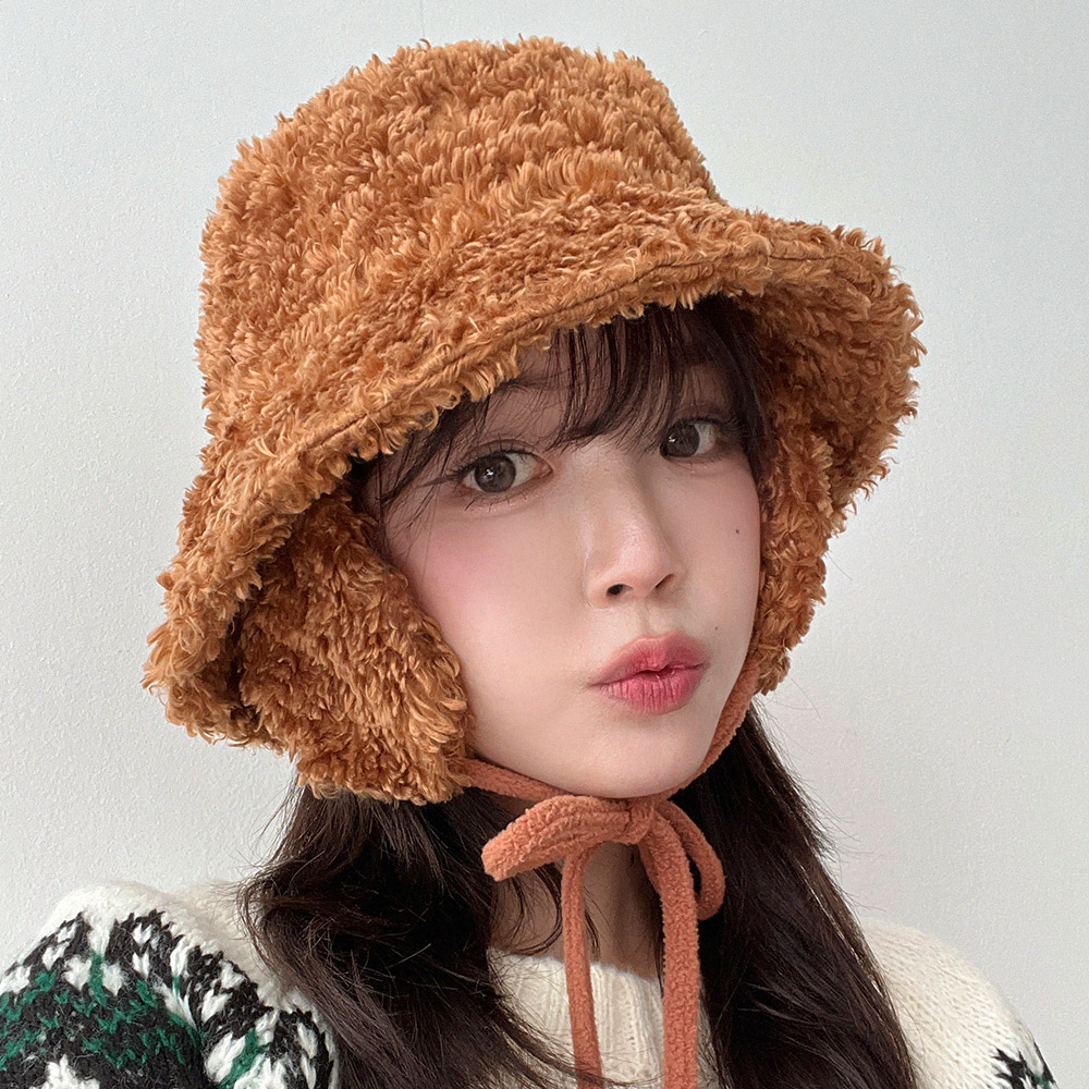 양털 퍼 털 귀달이 귀도리 벙거지 군밤 겨울 방한 한파 스키장 보온 버킷햇 트루퍼햇 이미지 6