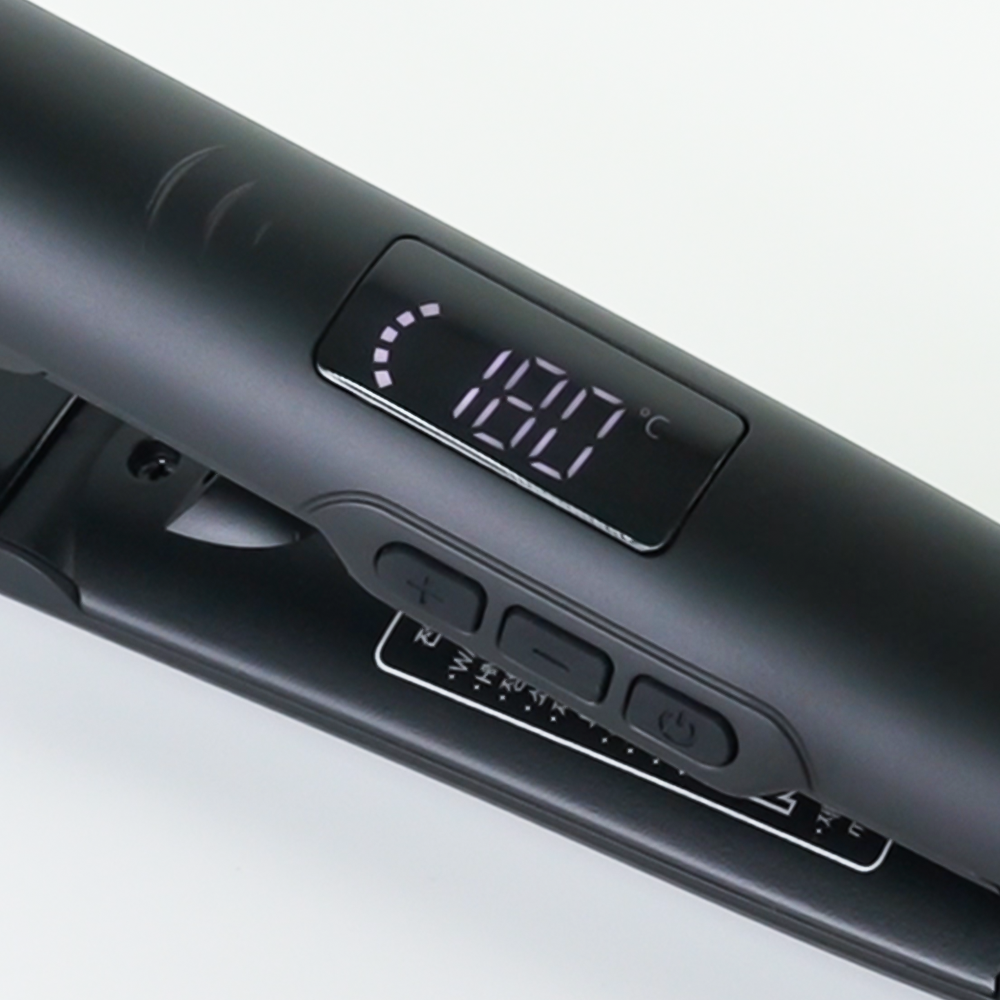 브링셀 볼륨 고데기 앞머리 판고데기 미용실 웨이브 티타늄 매직기