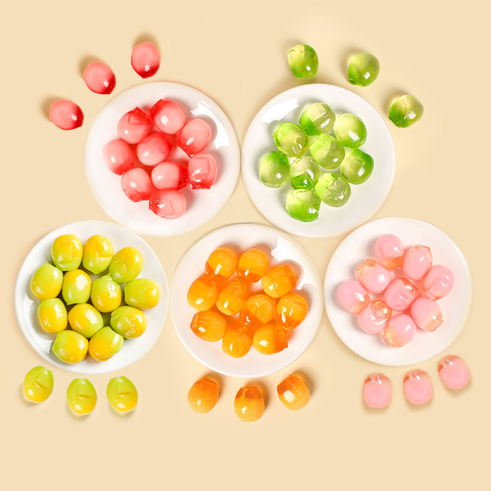 동일식품 까먹는 젤리 혼합 120g x 5가지맛 망고 리치 샤인머스켓 백도복숭아 멜론