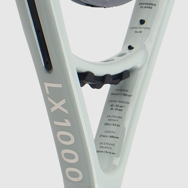 던롭 테니스 라켓 LX1000 복식용 중장년 여성 115(255g) 2024 최신상 - 상세 이미지 3