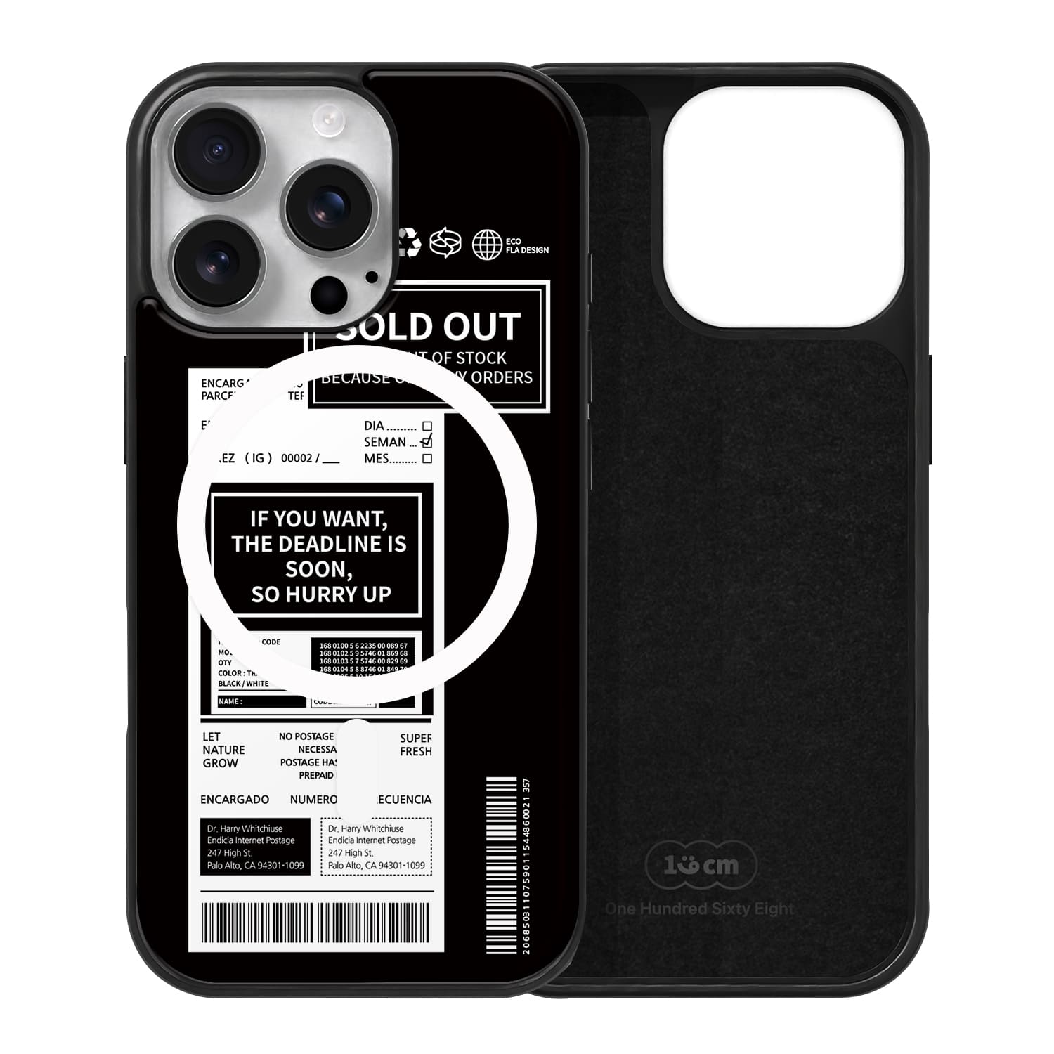 아이폰15 프로 맥세이프 케이스 하드 심플 스웨이드 솔드아웃 - 상품 이미지