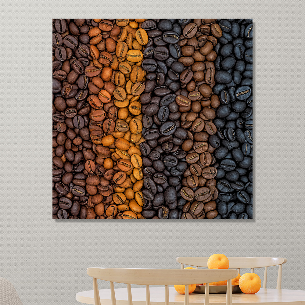 커피 사랑 45cm X 45cm 캔버스 액자 - 상세 이미지 2