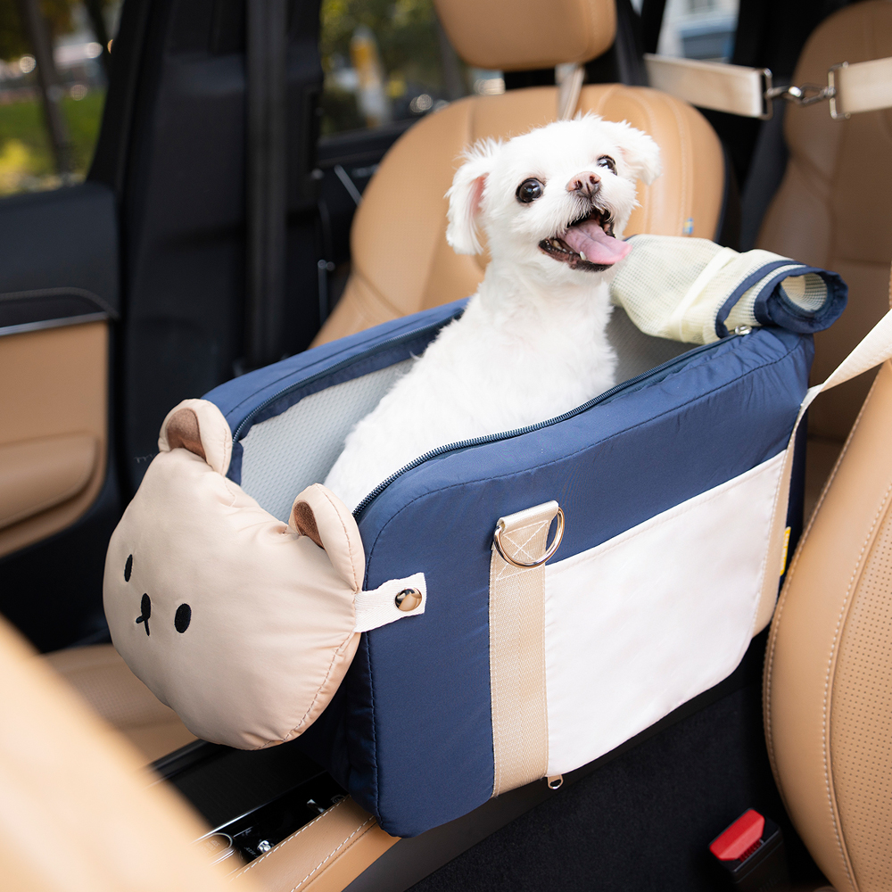 세븐펫 강아지 허그미 콘솔 카시트 반려동물 이동가방