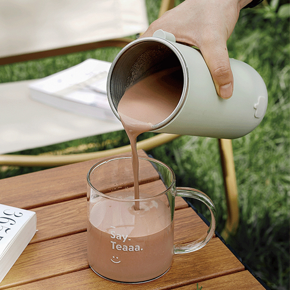 [가지고 다니는] 오쿠 휴대용 텀블러 미니 두유제조기 여행용 300ml OCC-BM300