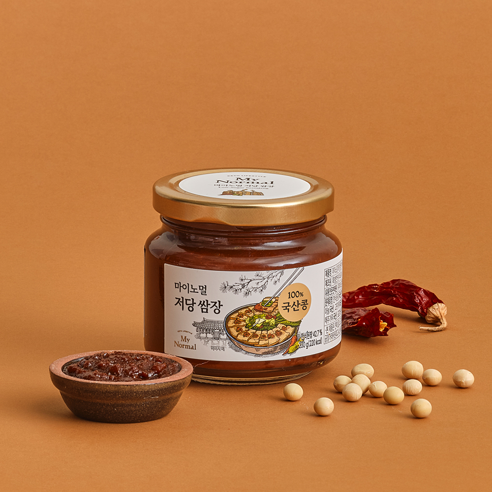 마이노멀 국산 저당 쌈장 230g