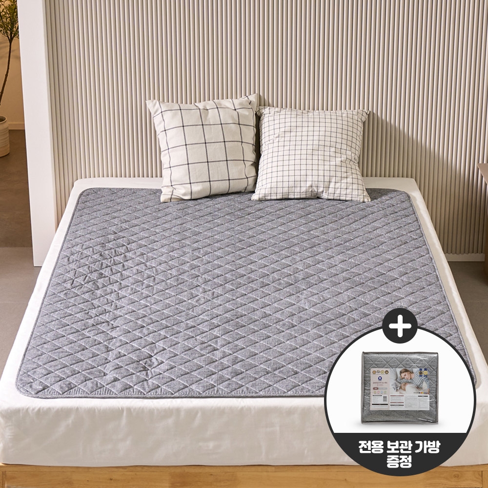 곰표한일 EMF 진그레이 워셔블 탄소매트 카본 전기장판 진그레이 퀸더블(원난방)