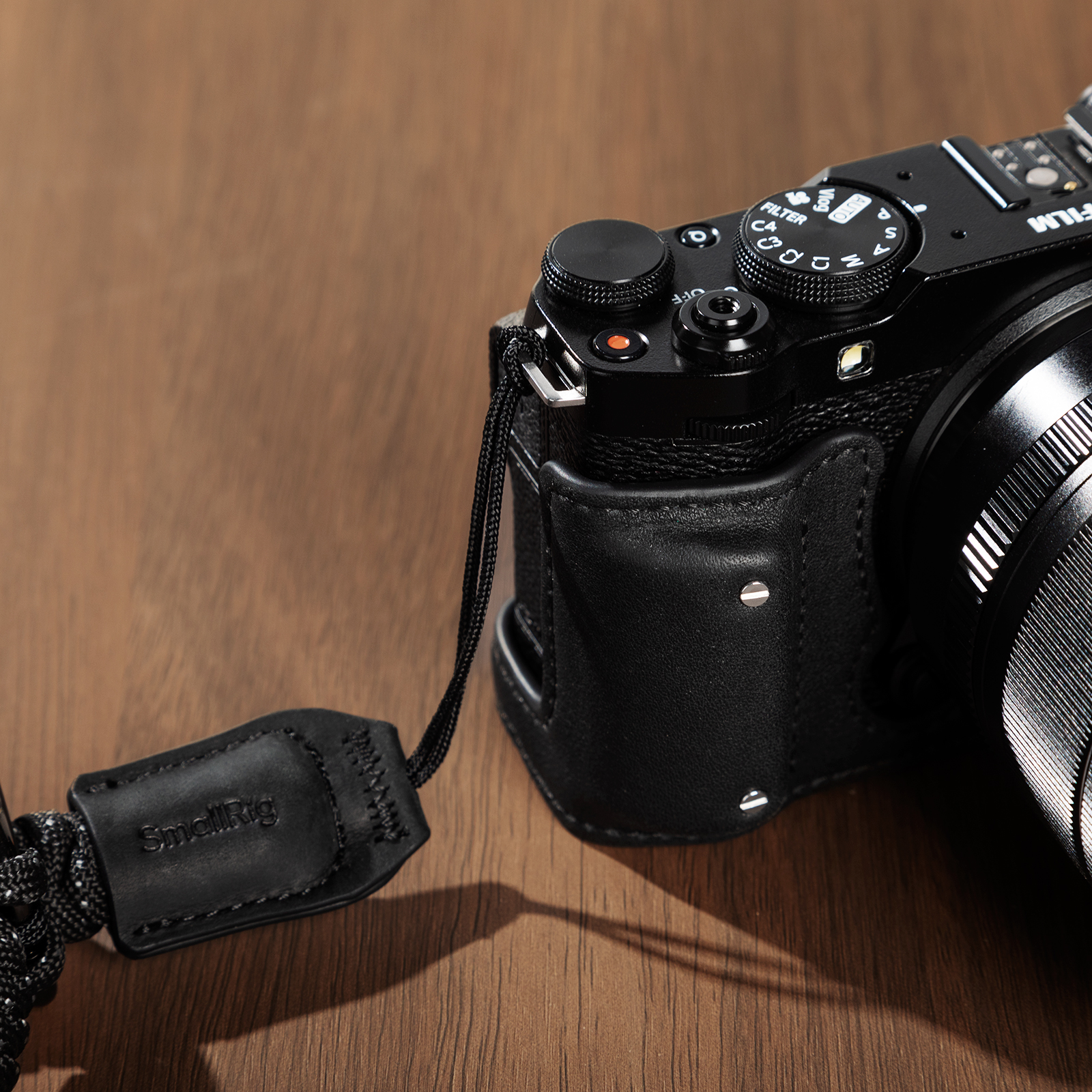 스몰리그 FUJIFILM X-M5용 카메라 가죽 하프 케이스 키트 4879 4880 - 상세 이미지 5