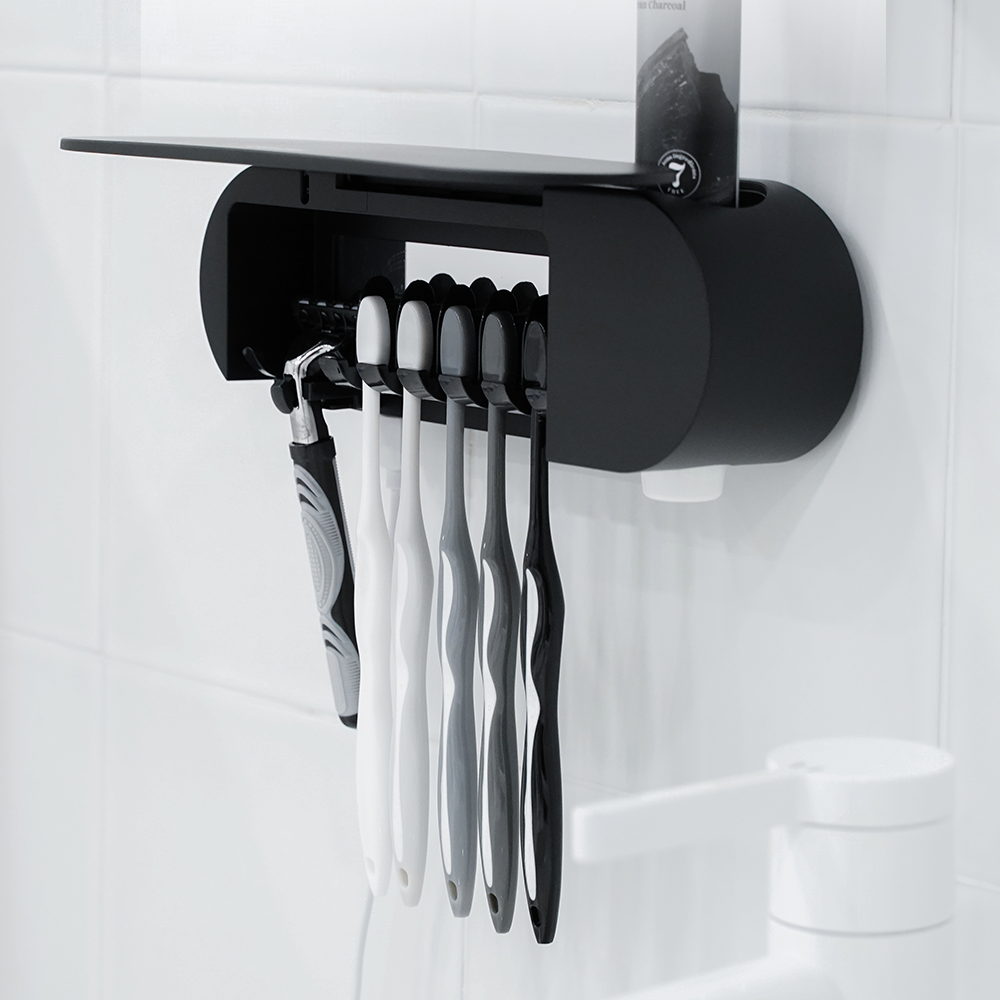 칫솔살균기 가정용 자동살균 히팅 건조 유선 벽걸이형 크리썸