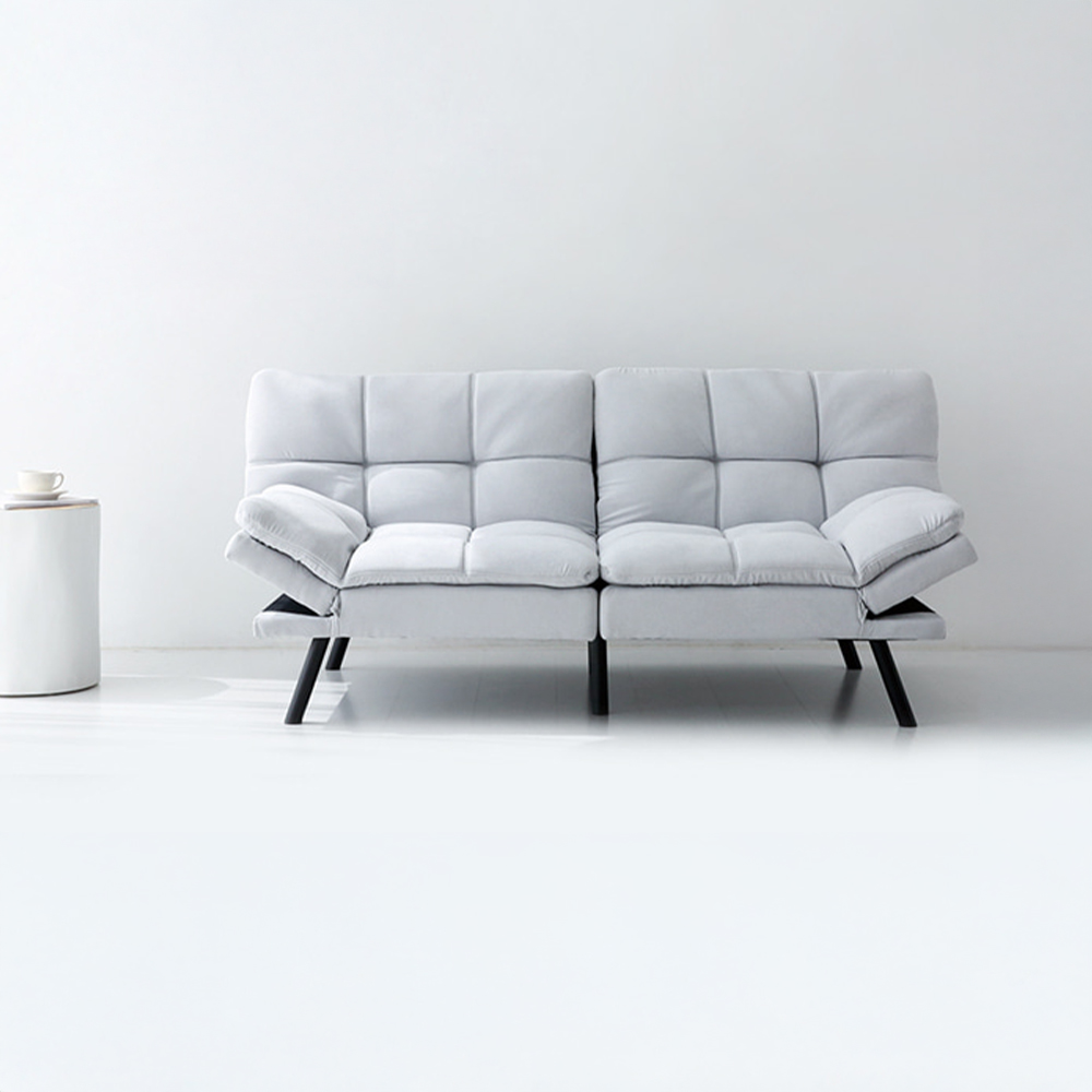 니스코 3인 멀티 메모리폼 소파베드 독립형 BC267S03 라이트그레이