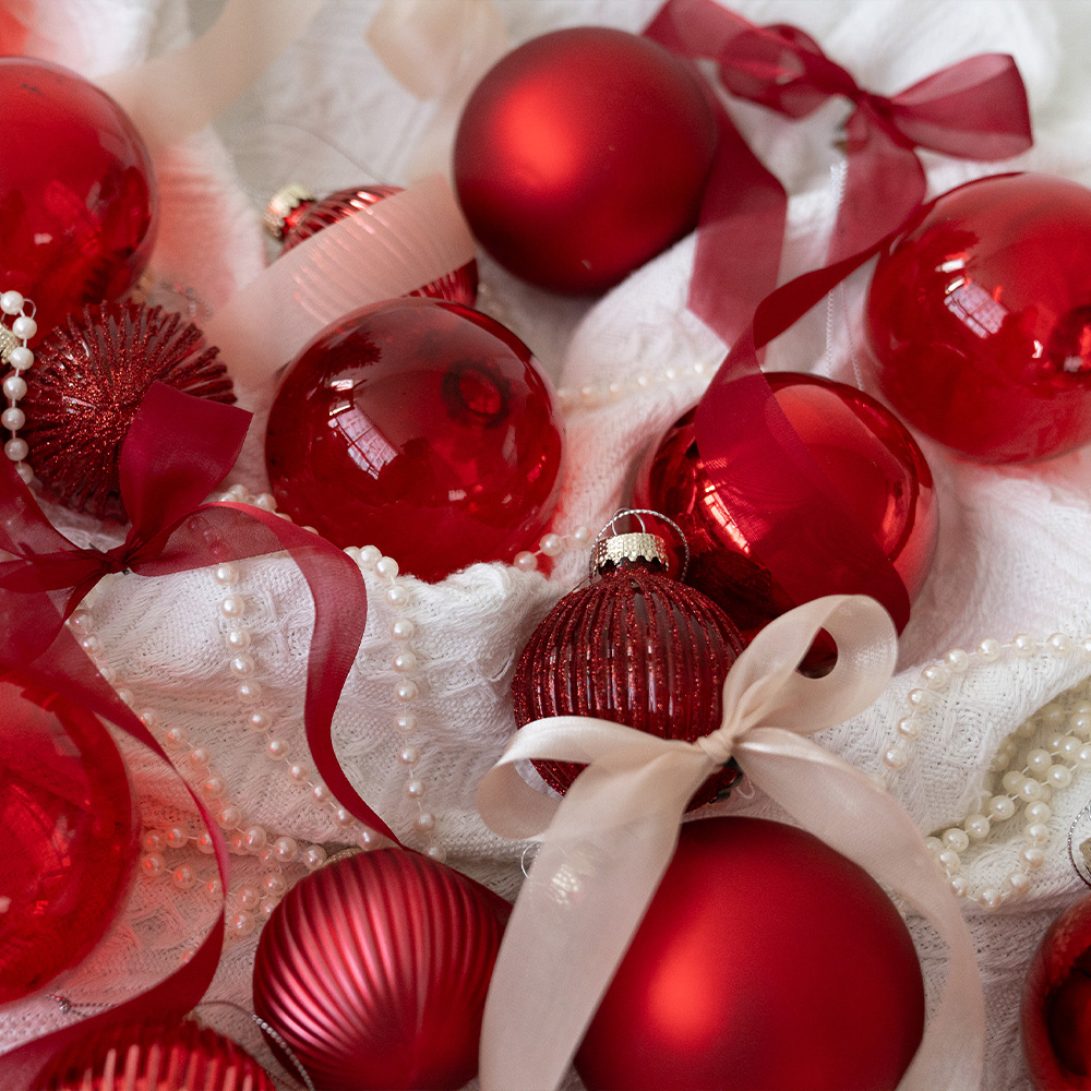 아티파티 로망 오너먼트 54개 풀세트 최고급 글라스 오너먼트 크리스마스 트리장식 - 상세 이미지 5