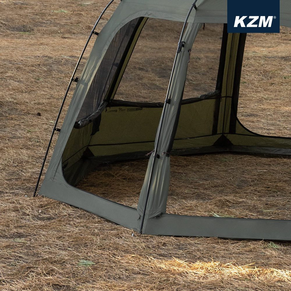 비바돔 플러스 쉘터 텐트 카키 돔 캠핑텐트 개방감 간편설치