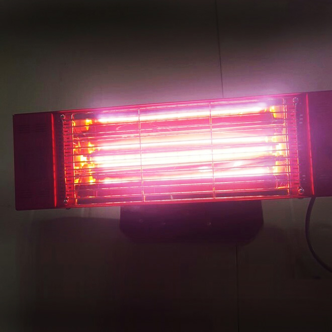 사무실 근적외선 벽걸이히터 1.5kw 매장용 식당용 업소용 벽걸이형 전기히터 근적외선램프 - 상품 이미지