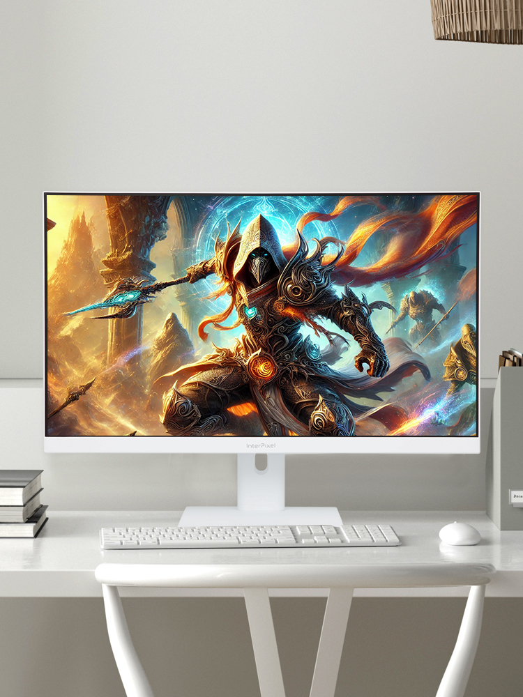 인터픽셀 IPQ2744 나노 IPS QHD 165Hz 화이트 피벗 게이밍 68~69cm(27인치), 일반 - 상세 이미지 3