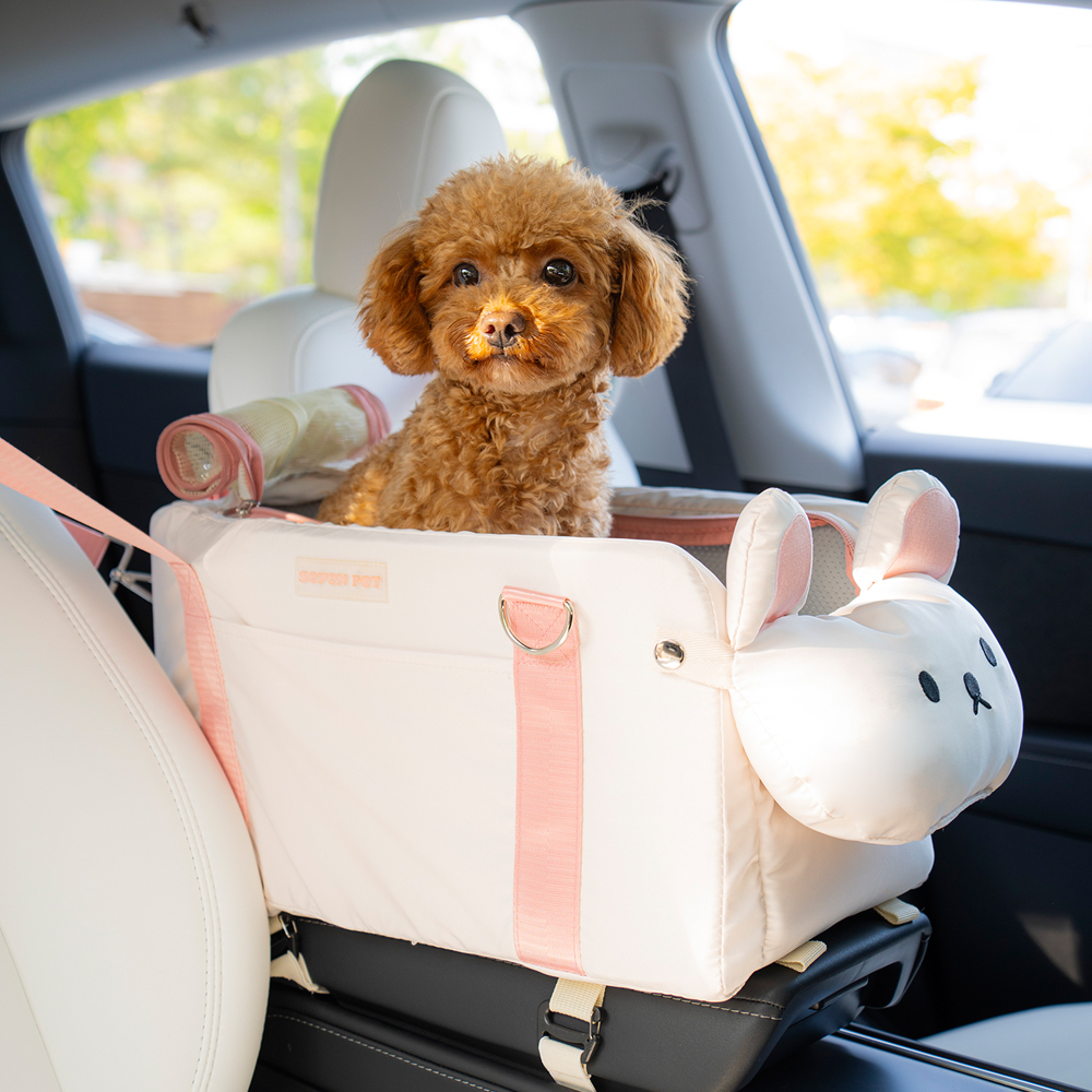 세븐펫 강아지 허그미 콘솔 카시트 반려동물 이동가방