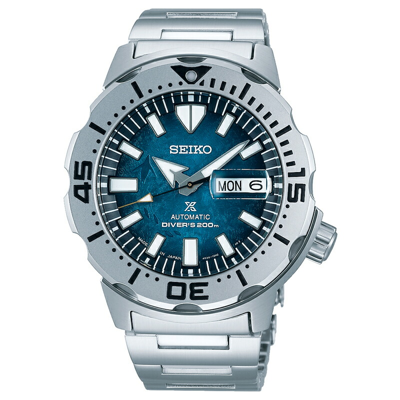 세이코 SEIKO 오토매틱 몬스터 청판 특별판 SBDY115 남자 손목 다이버 시계 - 메인 이미지
