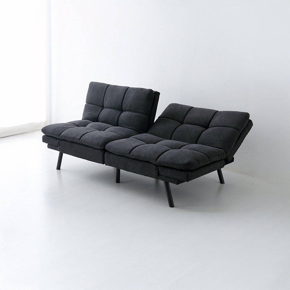 니스코 3인 멀티 메모리폼 소파베드 독립형 BC267S03 다크그레이