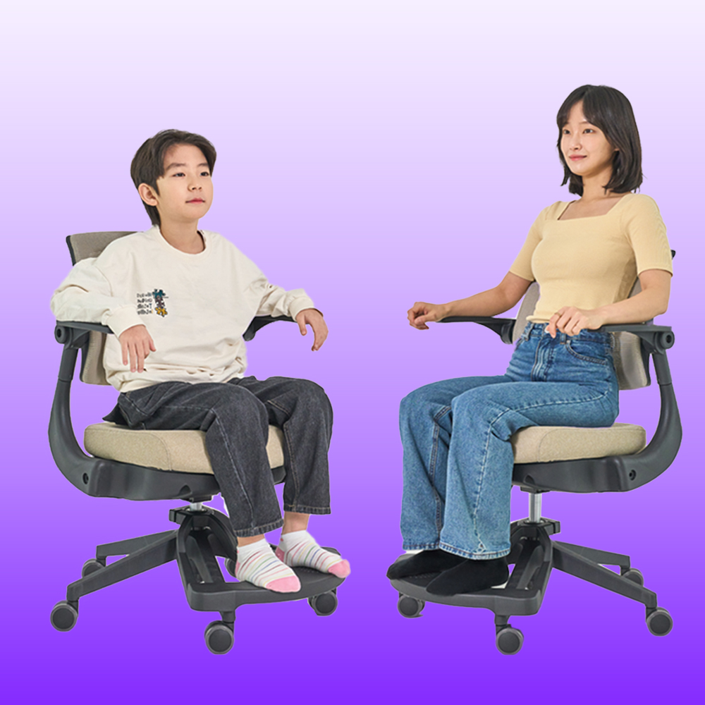 피치블리 미니블 키작은성인  중 고등 학생 공부 책상 의자 제품 이미지