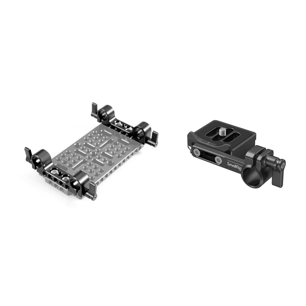 스몰리그 15mm 레일블록 로드클램프 퀵릴리즈 플레이트 키트 2061+3853 - 상품 이미지