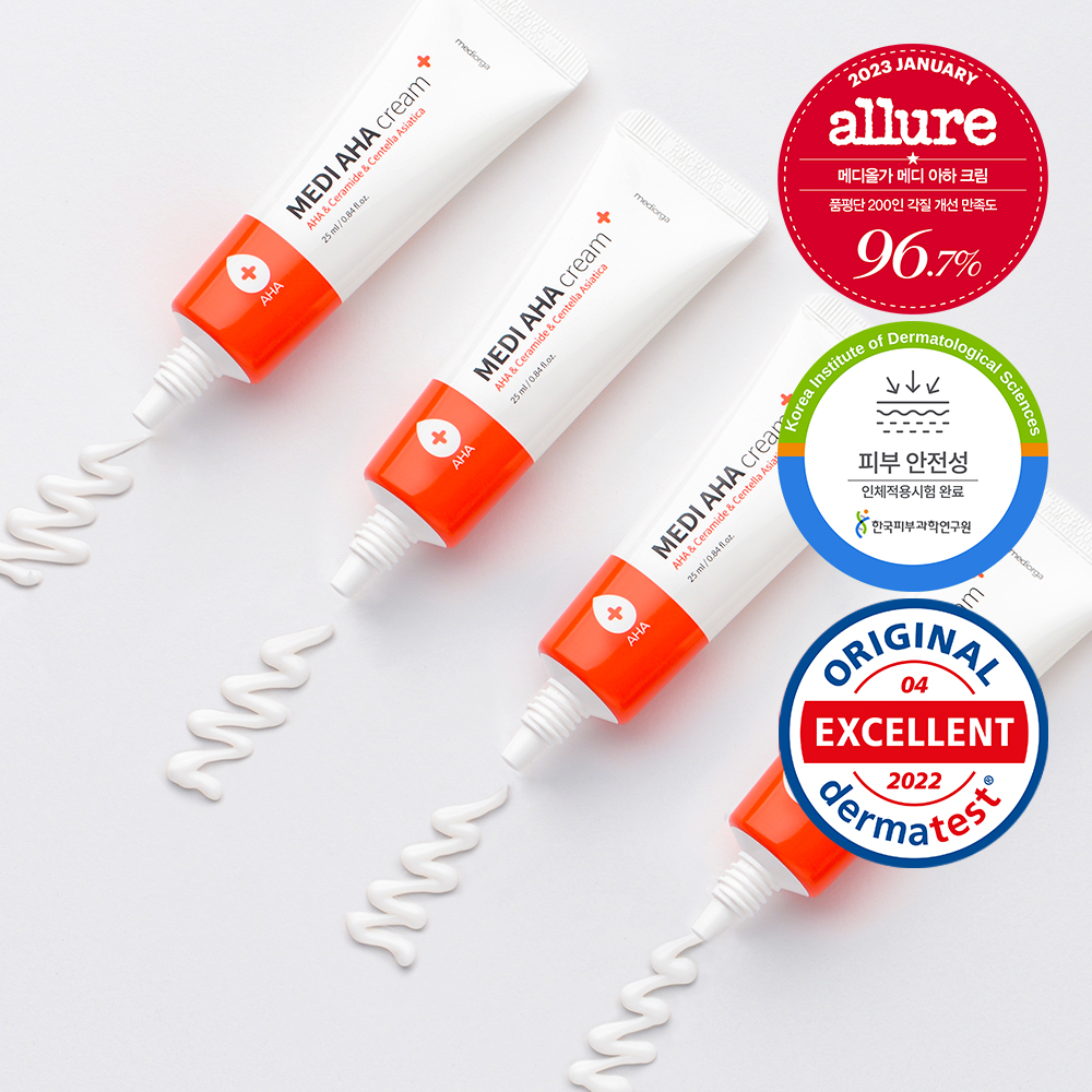 메디올가 메디 아하크림 기미 미백 요철 비립종 좁쌀 크림 25ml, 3개 이미지 4
