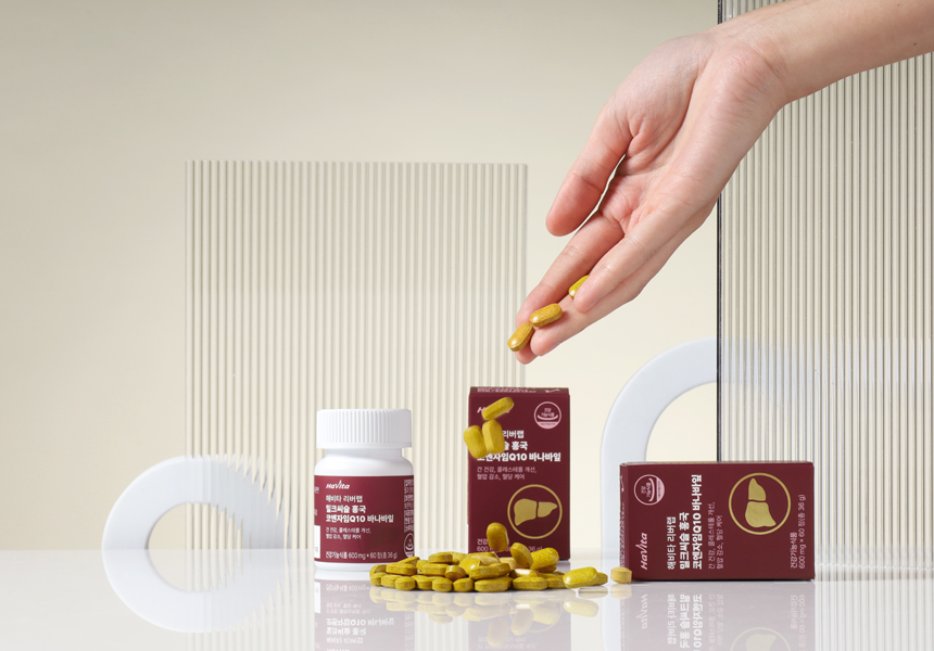 엔씨네이처 해비타 리버랩 밀크씨슬 홍국 코엔자임Q10 혈압 혈당 간영양제 60정 1박스 이미지 4